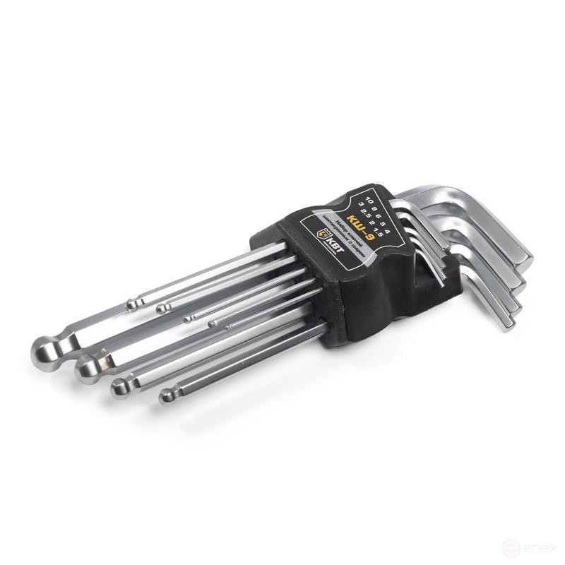 A set of hexagon wrenches with a ball KSH-9