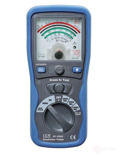 DT-5503 Analog Megohmmeter