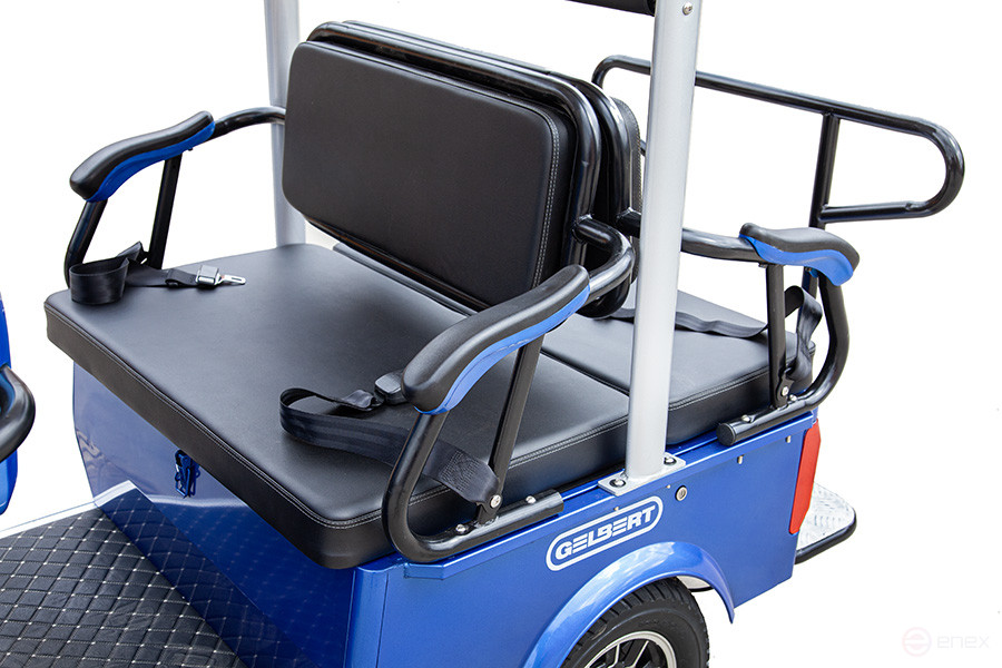 Mini golf cart Gelbert Sirma 60V 1200W, blue