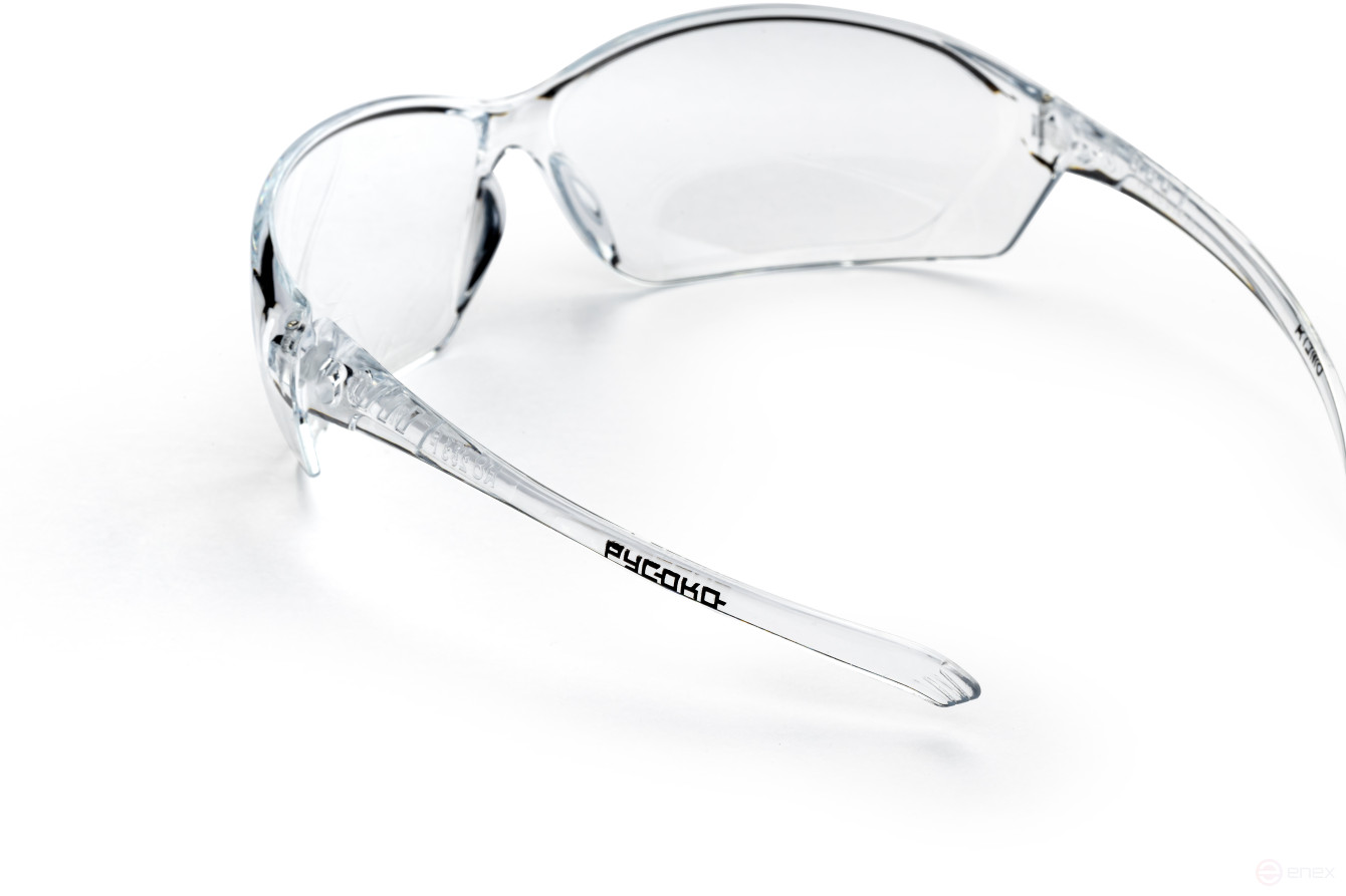 Omega safety glasses of the RUSOKO trademark