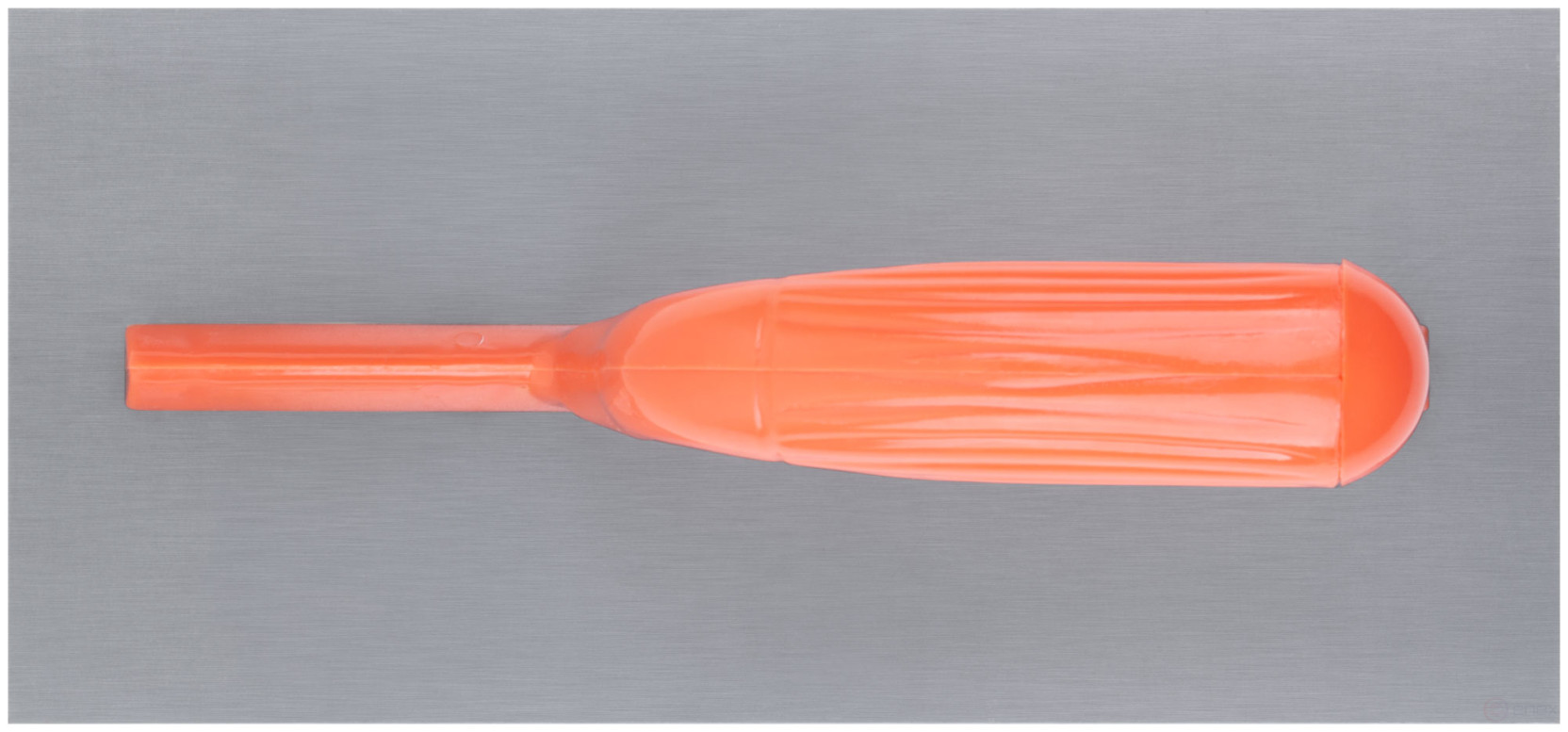 Steel ironer with plastic handle, 280x130 mm, flat