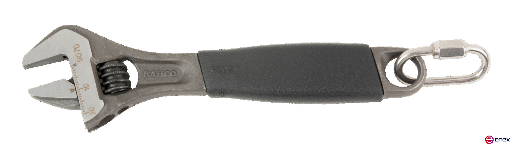 Разводной ключ ERGO серии 90, длина 158/захват 20 мм