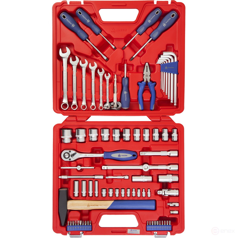 Universal tool kit, 77 items MASTER 0-077C