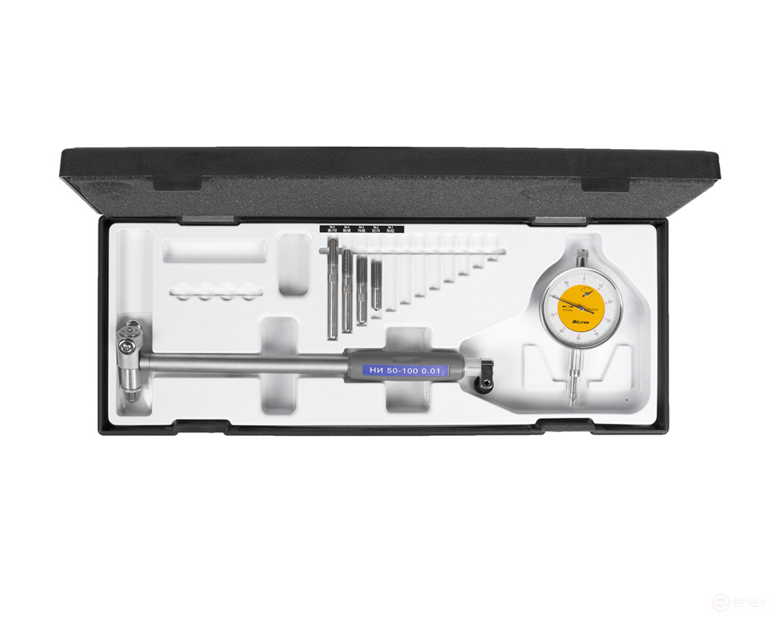 Nutrometer indicator NI 50-100 0.01 L=200mm Micron