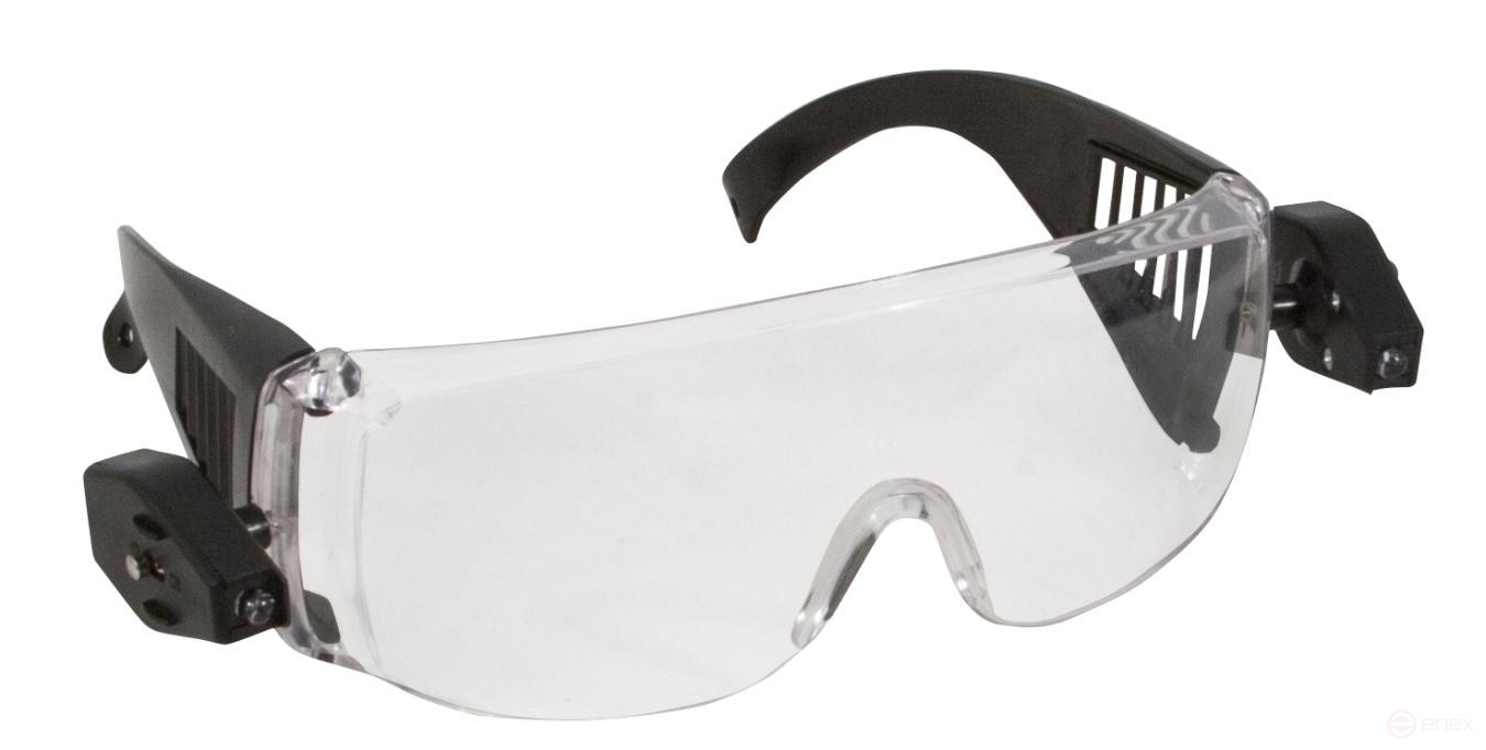 Очки прозрачные с 2-мя LED-фонарями