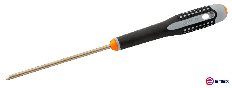 IB ERGO screwdriver for screws with a slot (aluminum/bronze), 5x200 mm