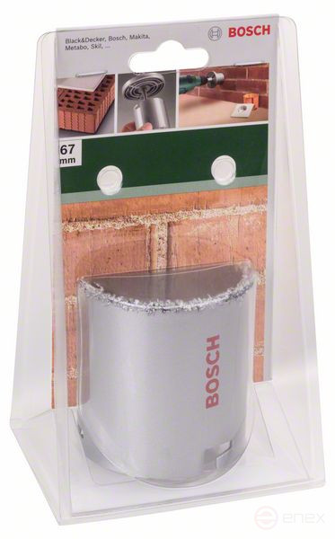 Коронка с твердосплавным напылением D= 67 мм