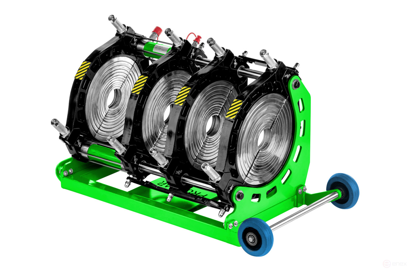 Butt welding machine for HDPE pipes PROSVAR S 355 PLUS