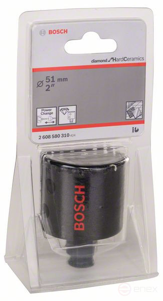 Алмазная коронка Diamond for Hard Ceramics 51 mm, 2