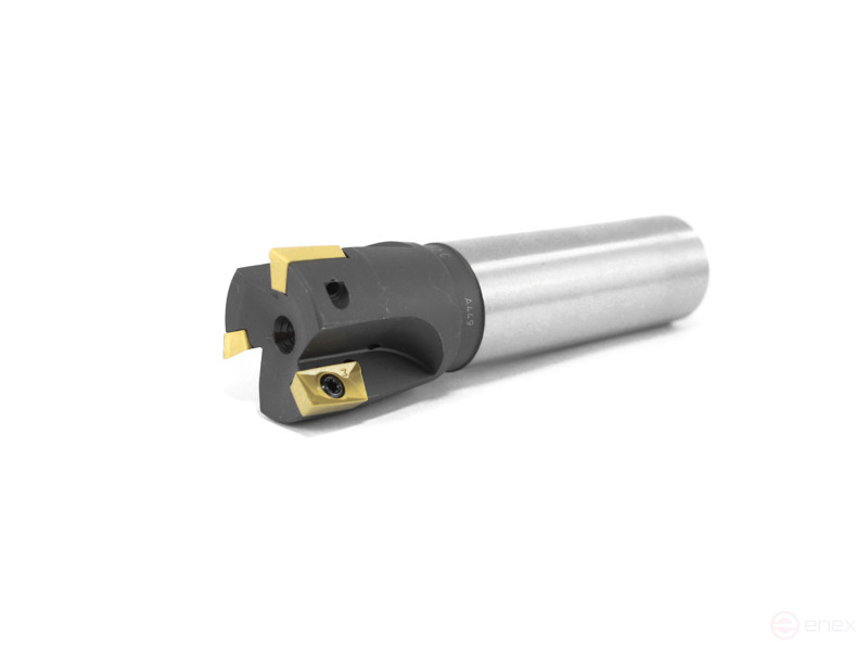 Фреза концевая 32 с механическим креплением 4гр. пл. APKT 1604.. Z=3 ц/х dхв=32 СОЖ AE390-R032.16.03.d32.C «Русский Инструмент» (РИ)