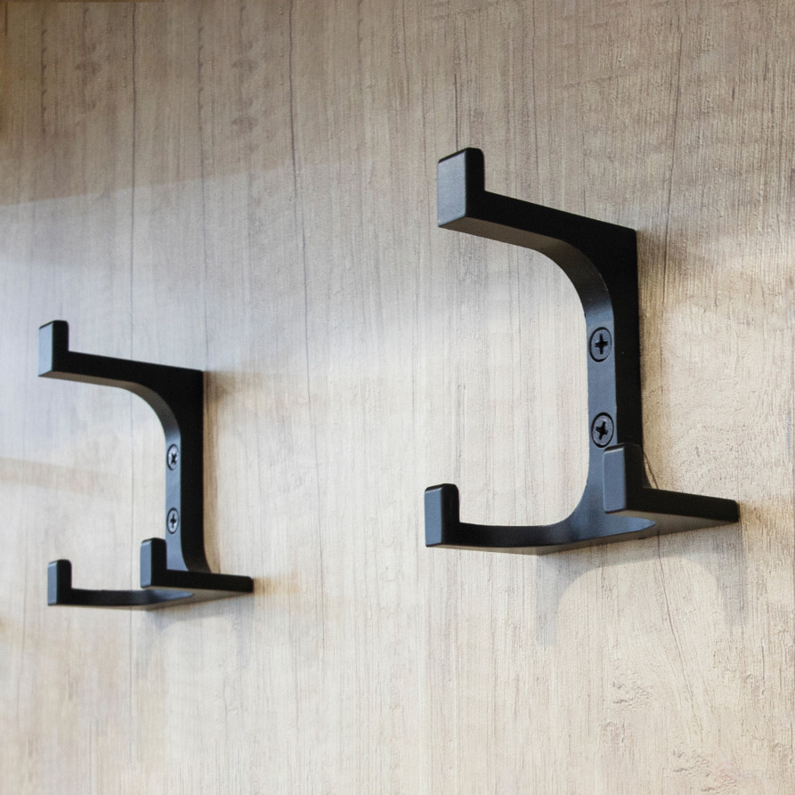 Hook meb. three-horn meth. TRITON black matte AKS