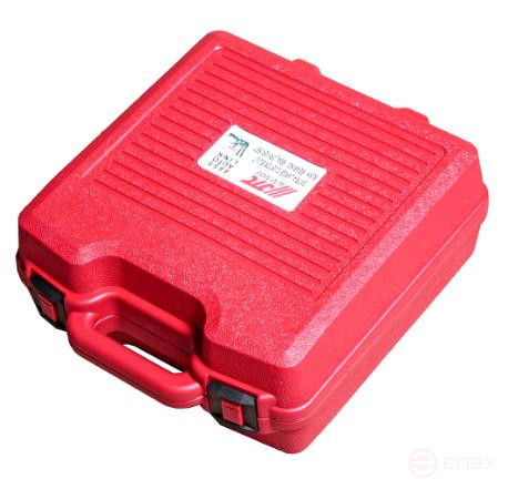 A set of mandrels for pressing bearings, bushings, oil seals 70-150mm 21 items in a JTC case