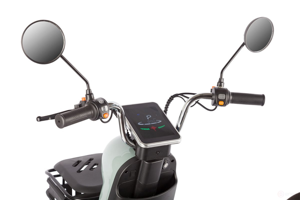 Electric tricycle Rutrike Gelbert Beta 48V/60V 800W, grey-white