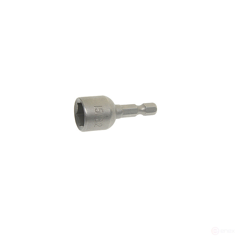 Magnetic insert head 12mm 15/32" 6-sided for screwdriver L=45mm EUREKA ER-90507 /1/10
