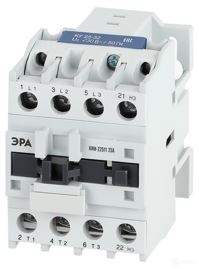 Contactor ERA PRO KKM21-025-230-01- E KMI-22511 25A 230V/AC3 1NZ