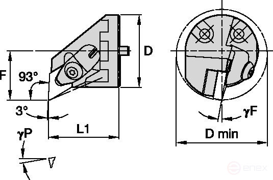 Расточная оправка H5063DDUNR15