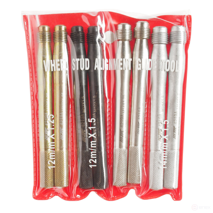 Направляющие для монтажа колеса (шпильки 12мм х1.5, 12мм х1.25,  14мм х1.5, 14мм ?1.25) 8шт JTC