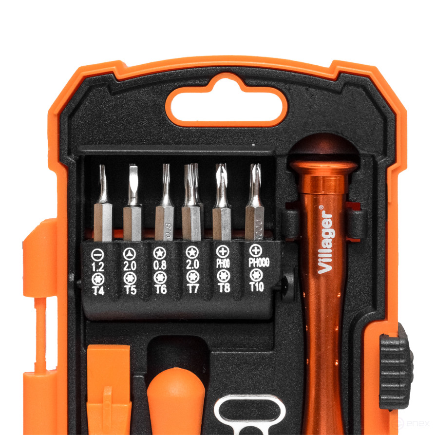 Набор для точных работ 17 шт. Villager