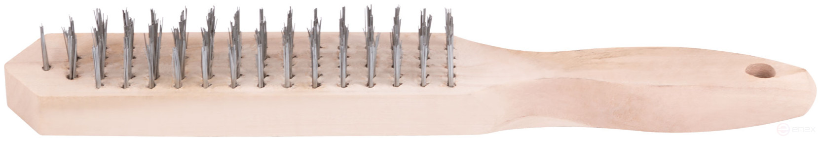 5-row wooden handle rack