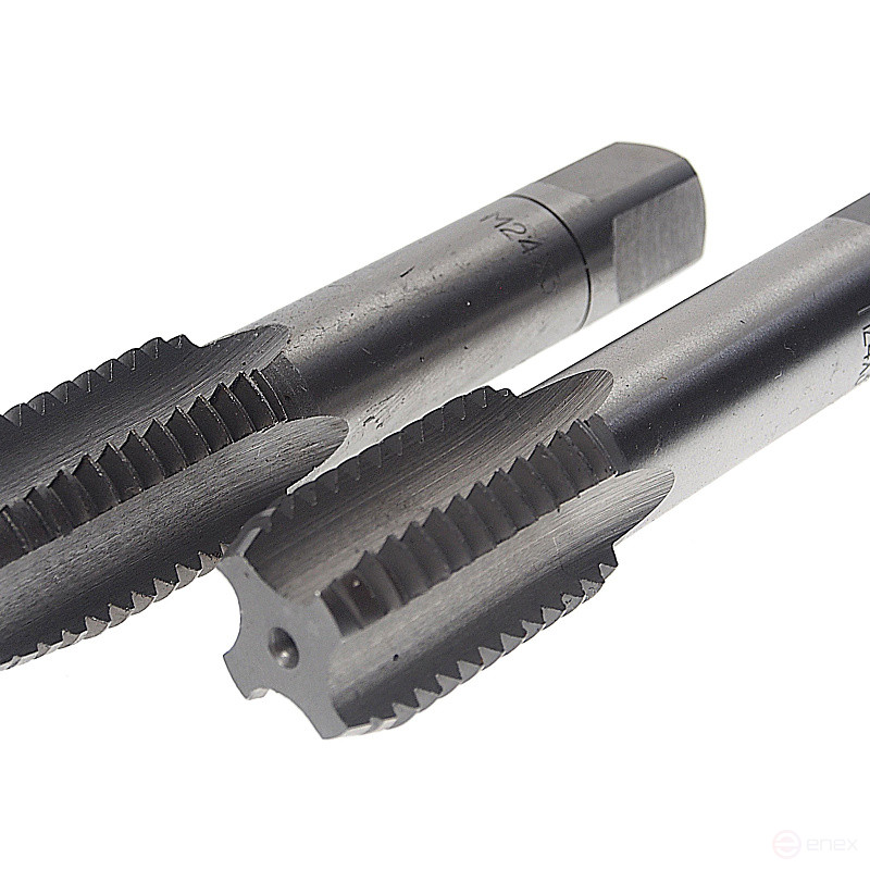 Метчик ER-02430M M24x3 (2шт),в пластиковом футляре ЭВРИКА /1