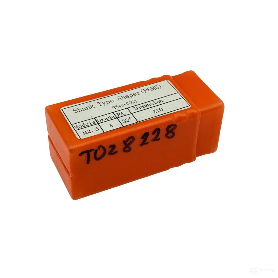 Tail gouge M 2.5, z=10, 30°, D=25 mm (2540-0091) TORNERI T028228
