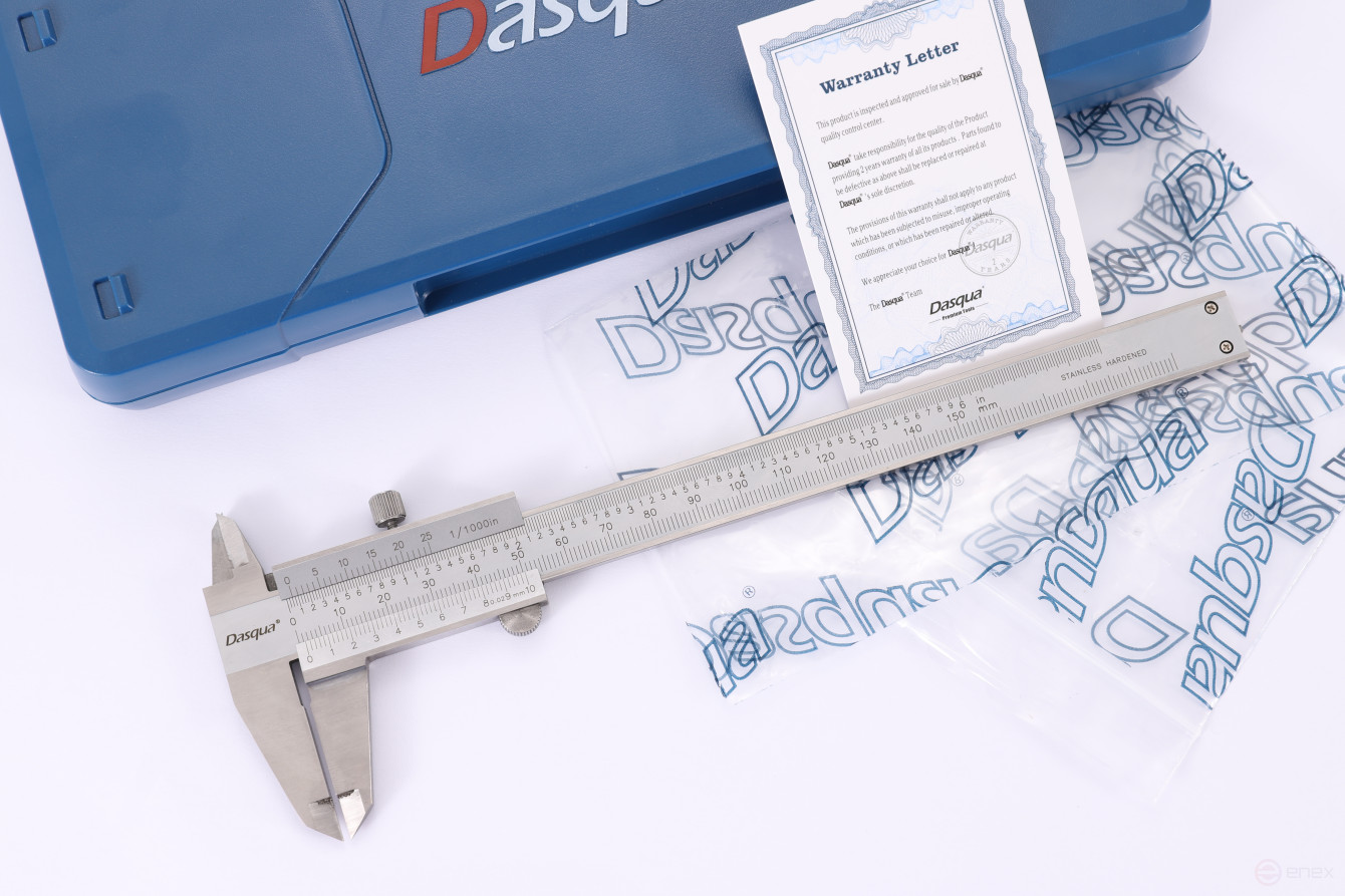 Штангенциркуль нониусный с цельной рамкой 0-300 мм/0-12"; 0,02 мм/0,001"