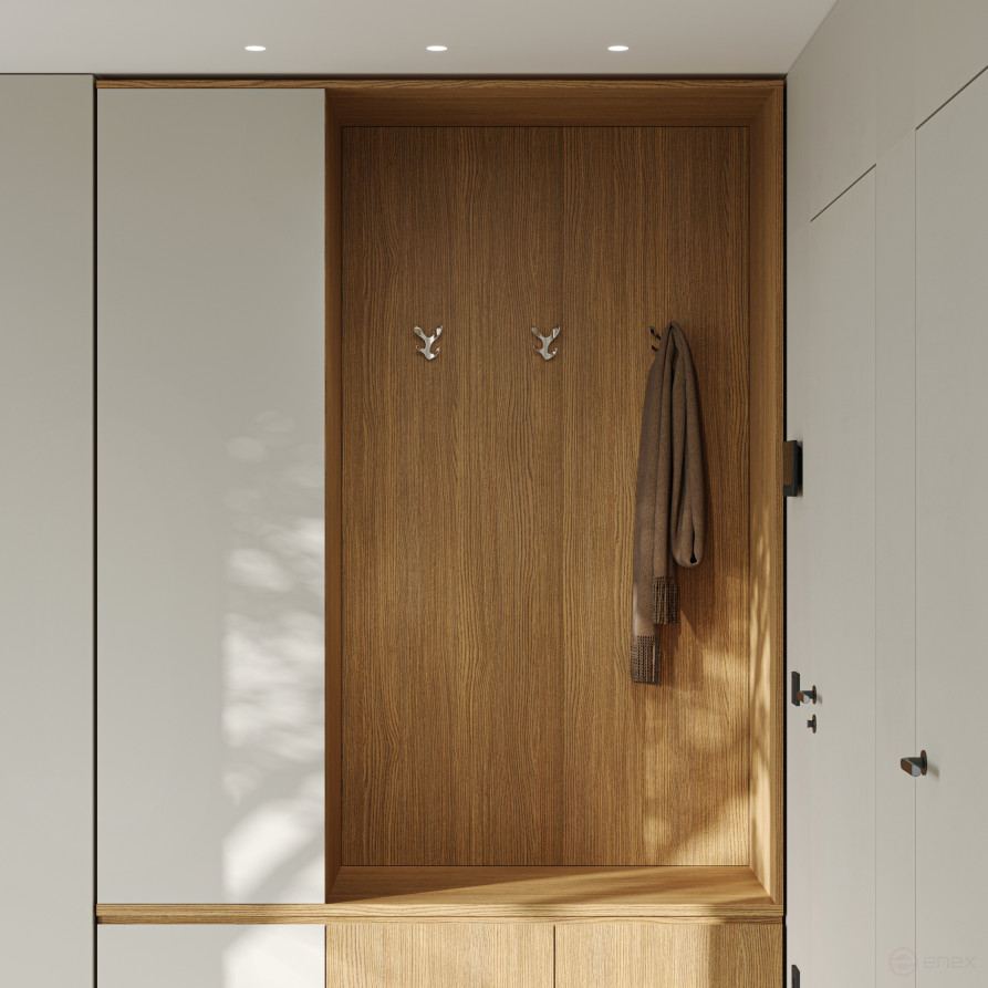 Крючок меб. четырехрожковый мет. KORAL черный матовый AKS