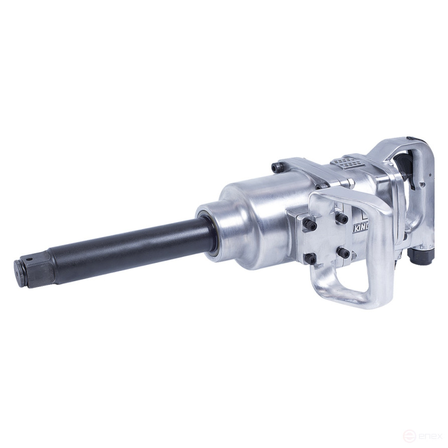 Pneumatic impact wrench 1", 2033 Nm, elongated KING TONY 33812-150