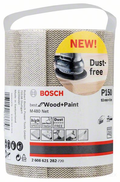 Шлифролик 93 mm, 5 m, 150