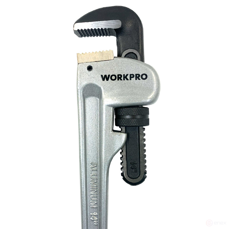Ключ трубный алюминиевый 350мм (14) WP302007 WORKPRO