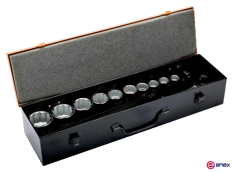 3/4" Set of end heads, 21pcs