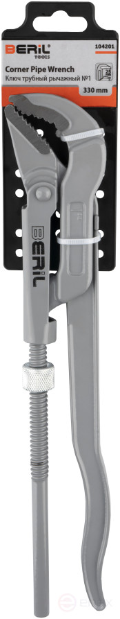 Ключ газовый №1 45* (330*25мм) BERIL
