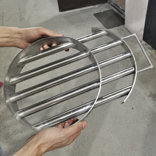 Магнитная решетка ПРОФ-МАГНИТ круглая с системой очистки, 250х80 мм, 5 стержней