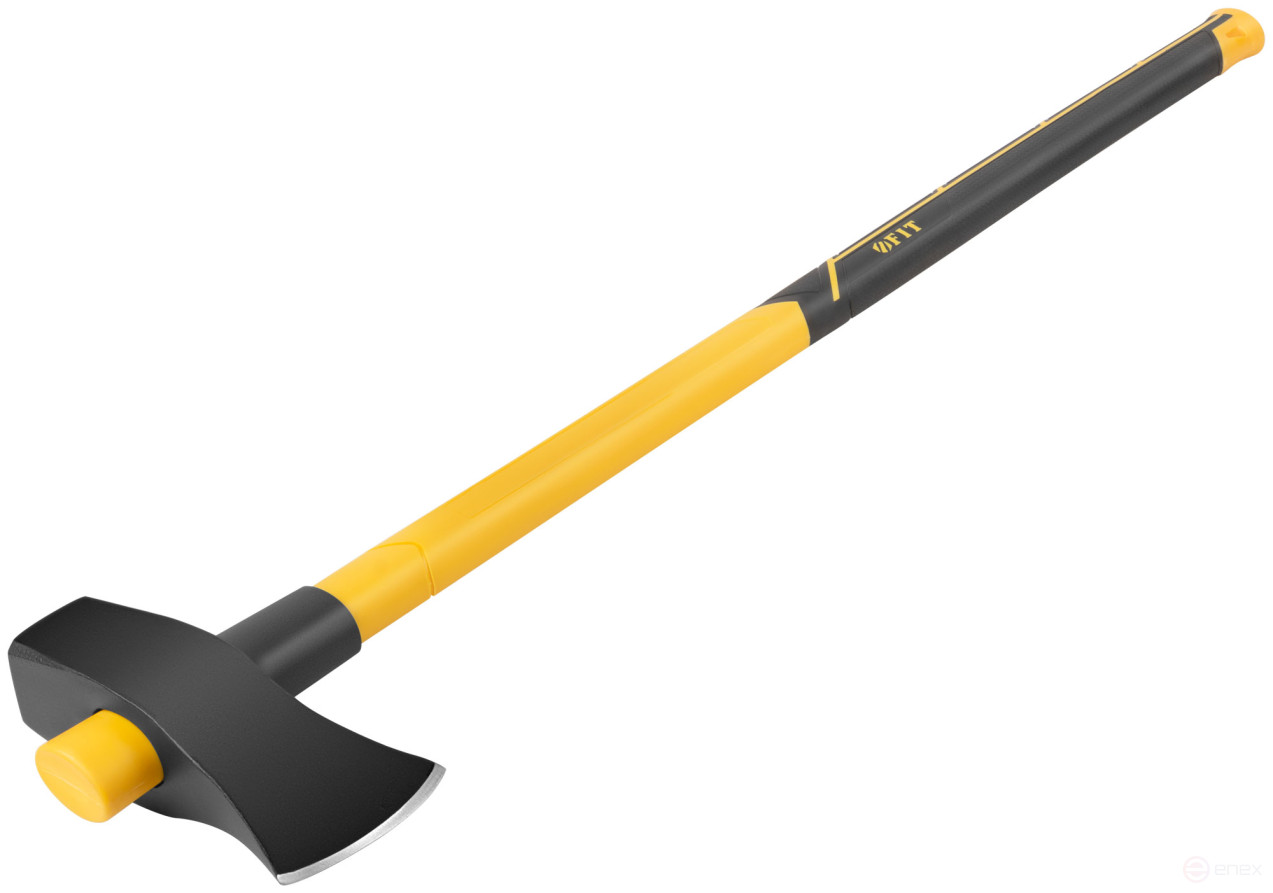 Forged cleaver, fibreglass long handle of the reverse type 900 mm, 3600 gr.