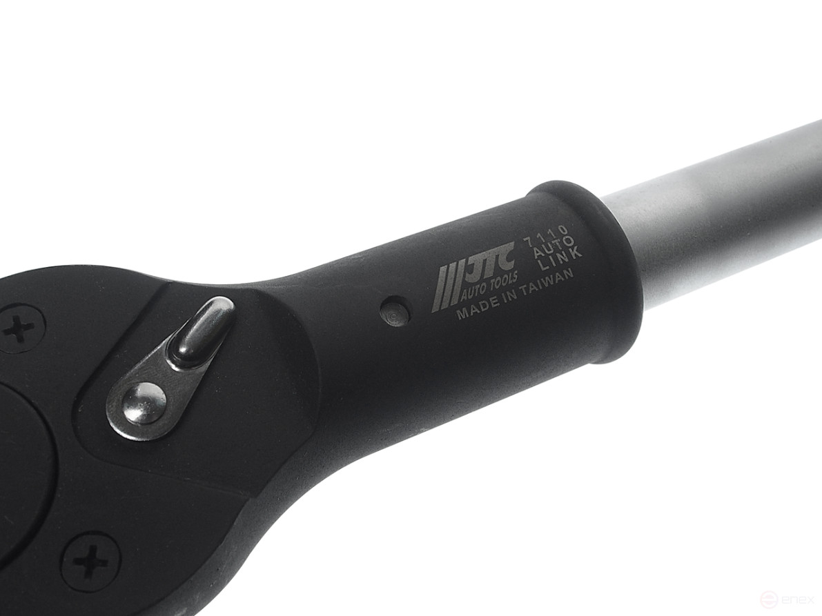 Ключ трещотка 1" 24 зуба 660мм металлическая рукоятка JTC