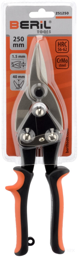Ножницы по металлу 250мм универсальные BERIL