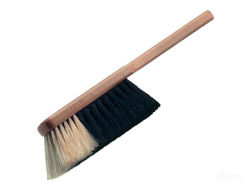 Щетка ручная, 6 рядная, щетина из конского волоса, высота ворса 50 мм