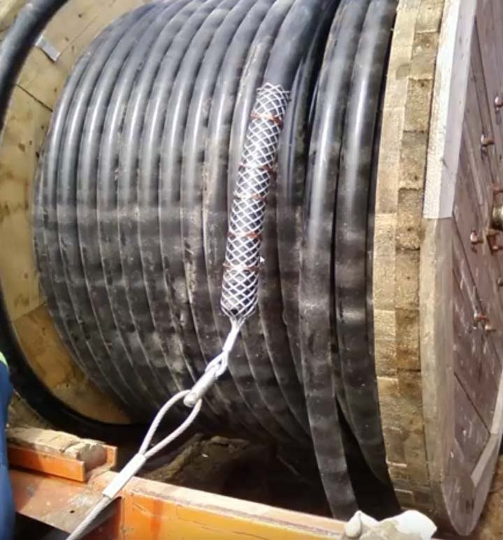 Кабельный чулок стандартный КЧС40/1, 30-40мм,  L=900мм, 1 петля МАЛИЕН