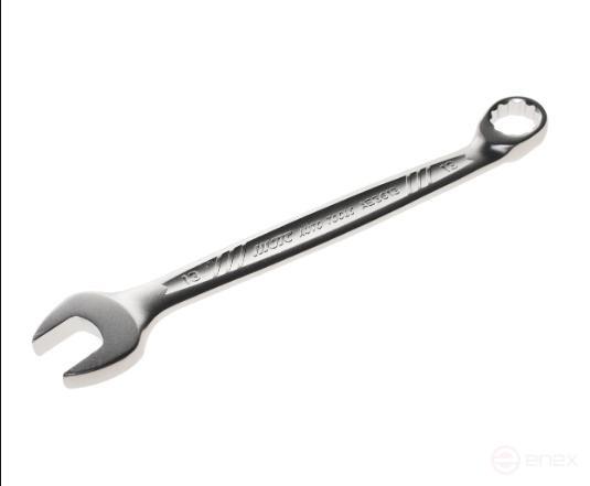 Ключ комбинированный 13мм L=169мм (увеличенный угол) JTC