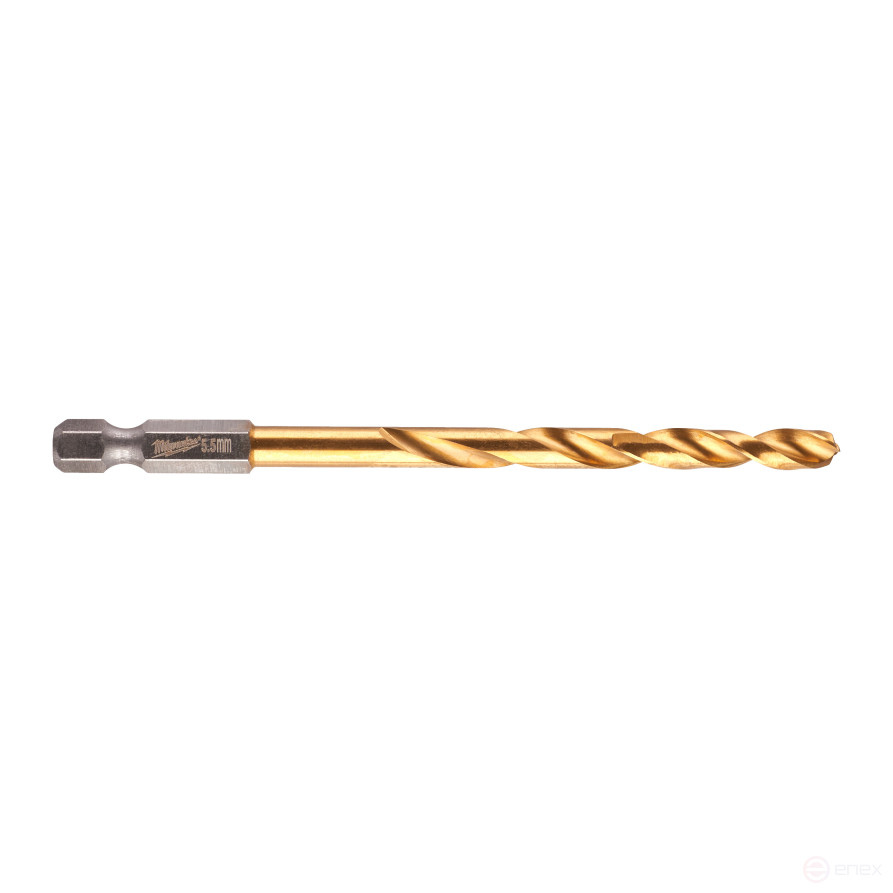 RedHEX™ HSS-TiN Metal Drill 5.5mm