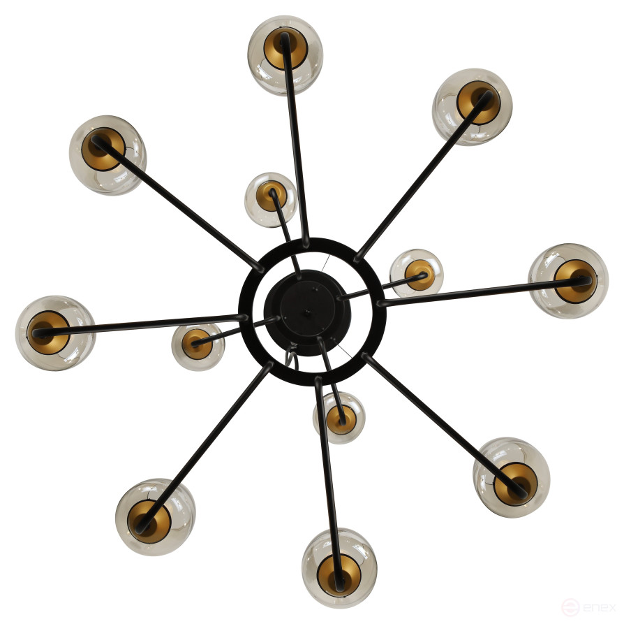 Люстра Rivoli Gera 4065-212 12 х E27 40 Вт дизайн