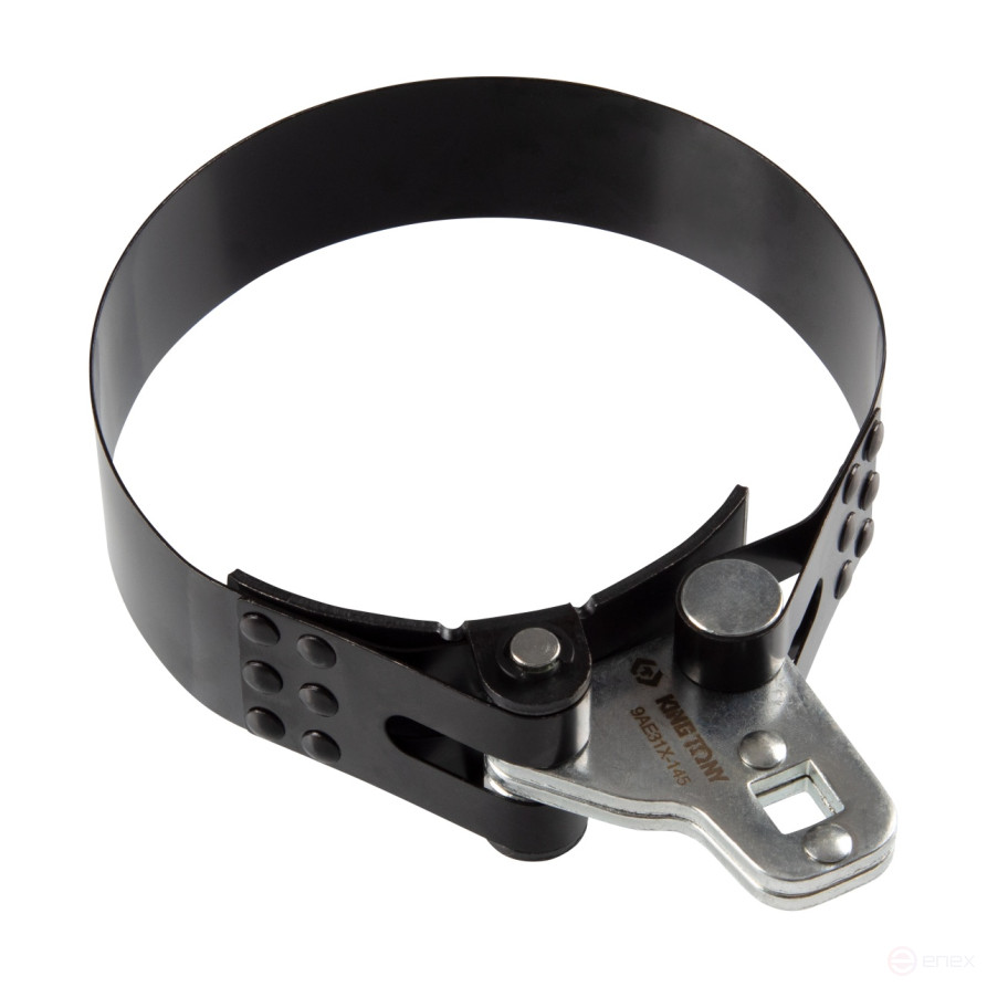 Oil filter puller, 125-145 mm, belt KING TONY 9AE31X-145