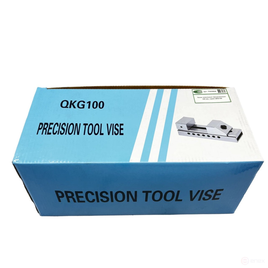 Тиски лекальные прецизионные L губок 100 мм, серия QKG100 TORNERI Т023804