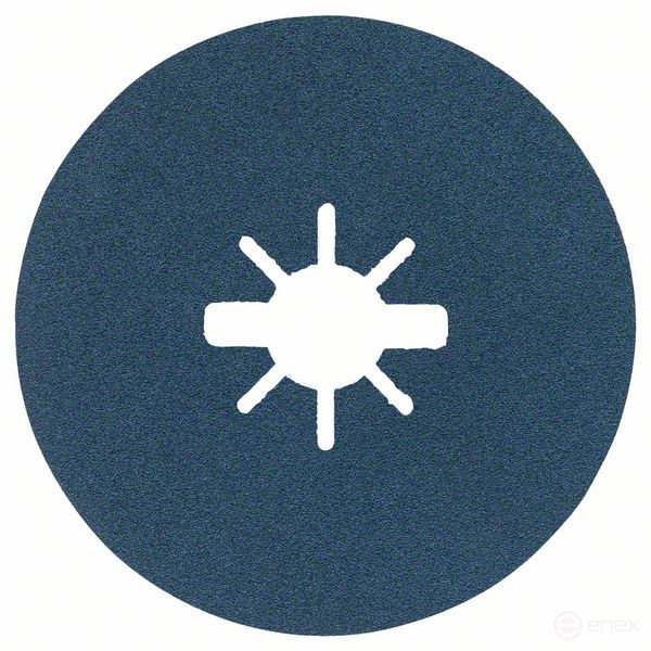 Fiber grinding wheels X-LOCK, Ø115 mm, G 120, R574, Best for Metal, 1 pc. D= 115 mm; G= 120