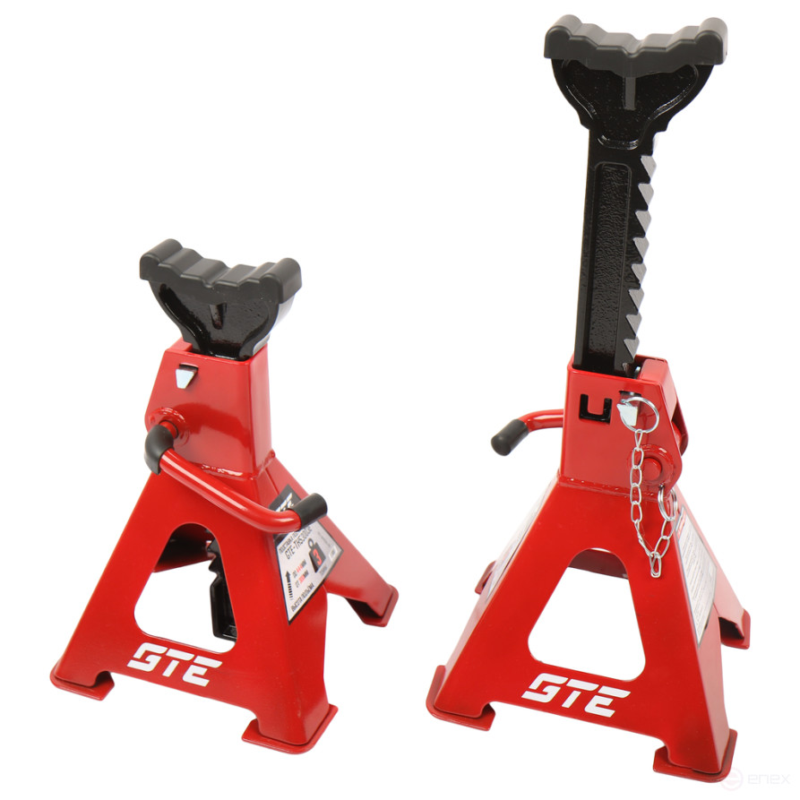 Стойка ремонтная 3т h=300-444мм 2шт GTE