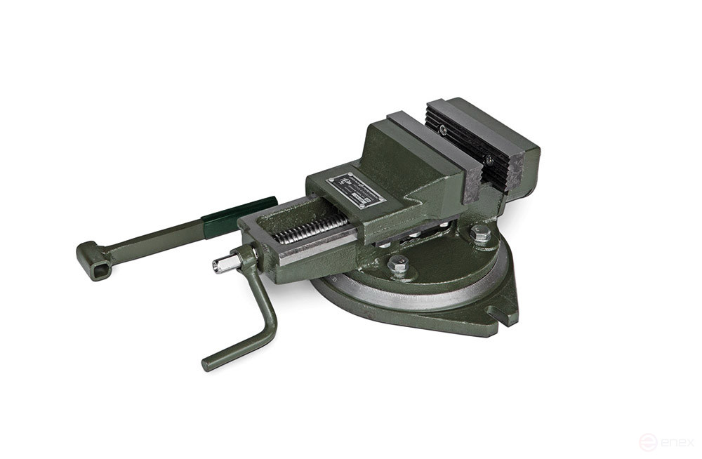 Тиски станочные поворотные 125 мм