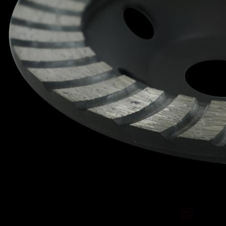 Чашка-фреза алмазная торцевая (турбо, 125x22.23x5 мм) BERGER BG1942