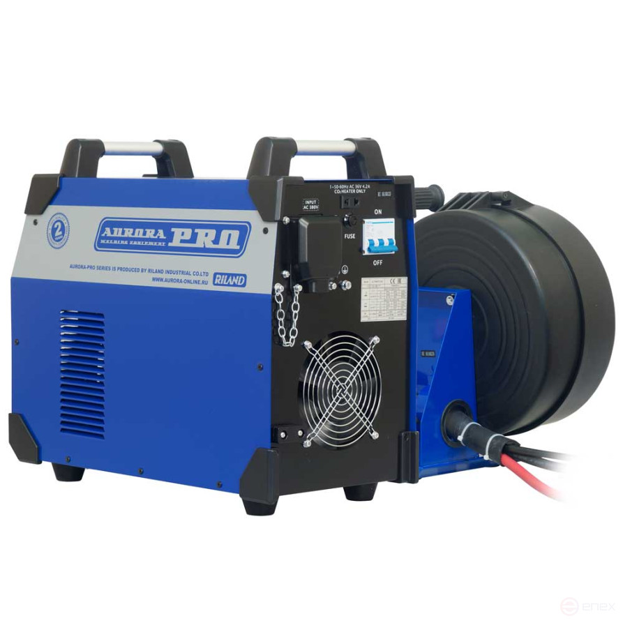 AuroraPRO ULTIMATE 350 inverter semi-automatic welding machine with closed feed mechanism (MIG/MAG+MMA)