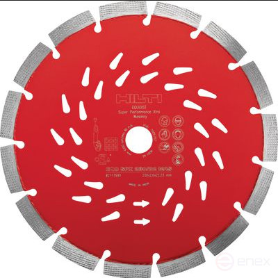 Отрезной диск EQD SPX 305/22 Кирпич