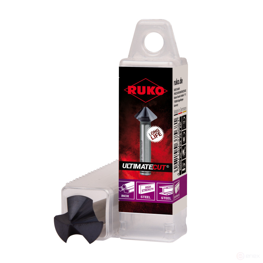 ULTIMATECUT countersink HSSE-Co 5 form C 90° Ø 19 RUnaTEC